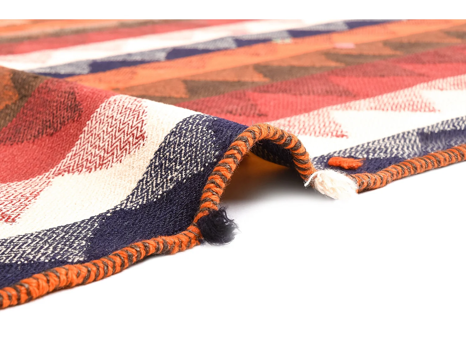 Tapis de laine 173x209 multicolore Jajim