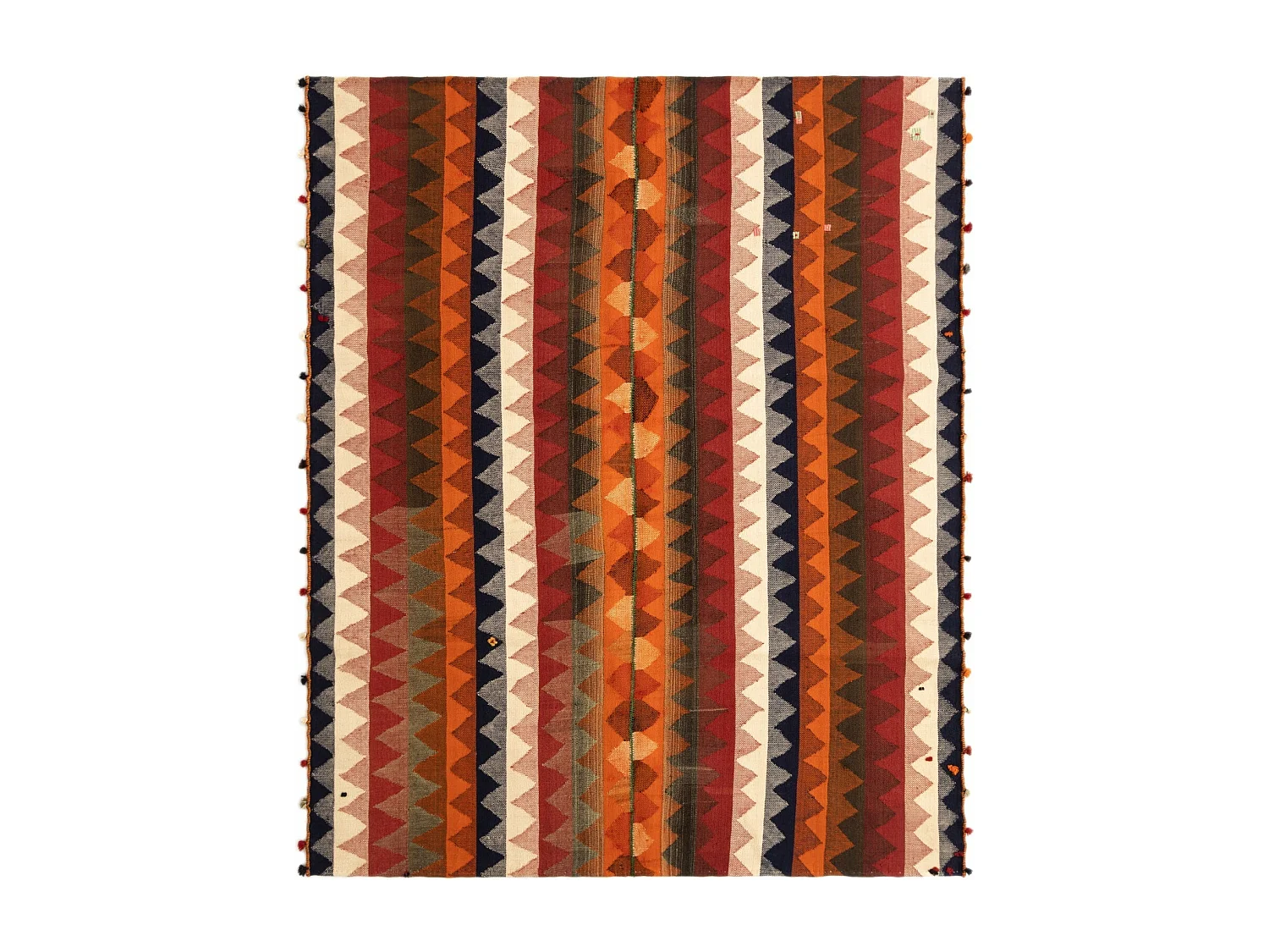 Tapis de laine 173x209 multicolore Jajim