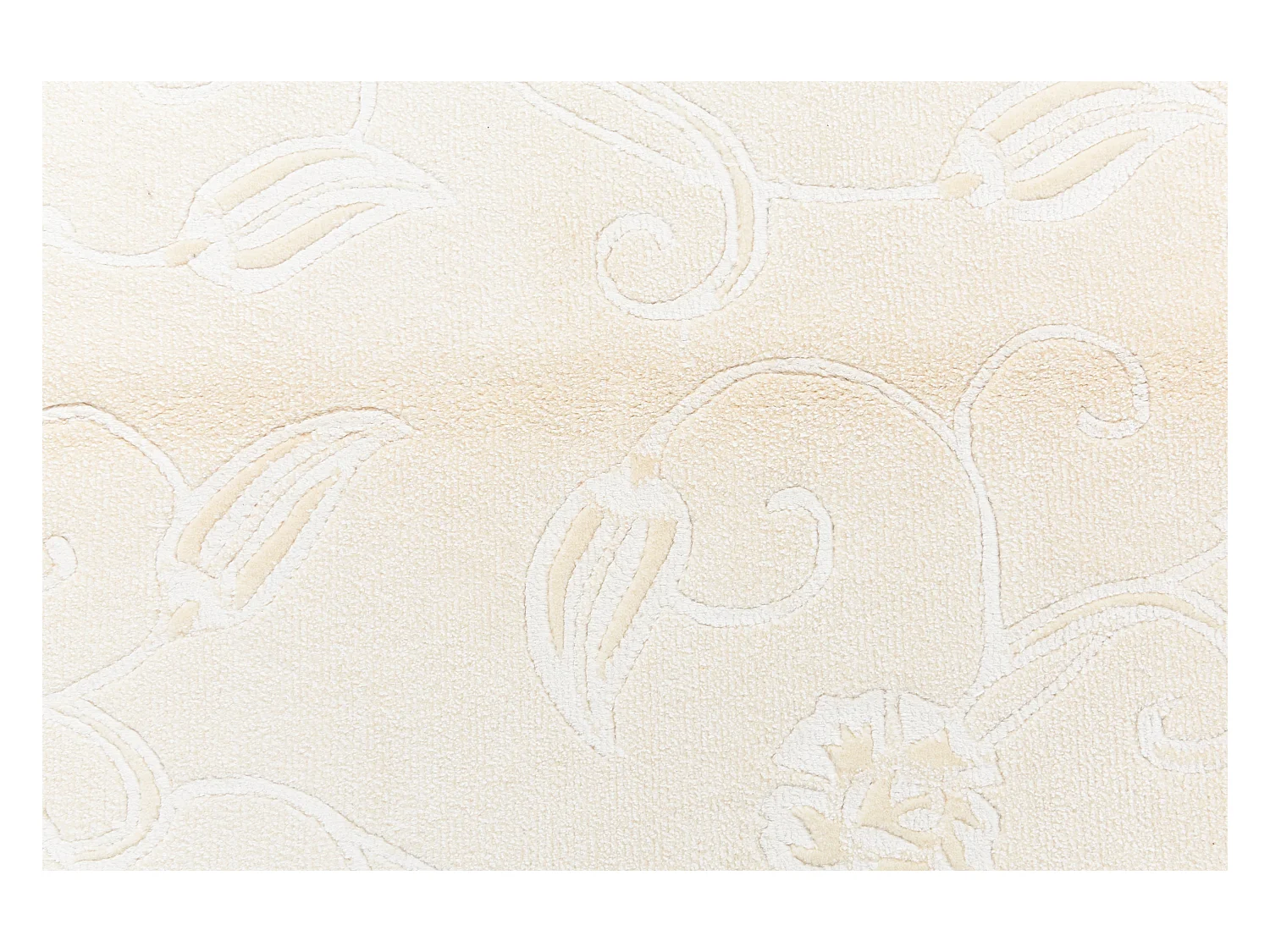 Tapis de laine 124x183 beige Darya