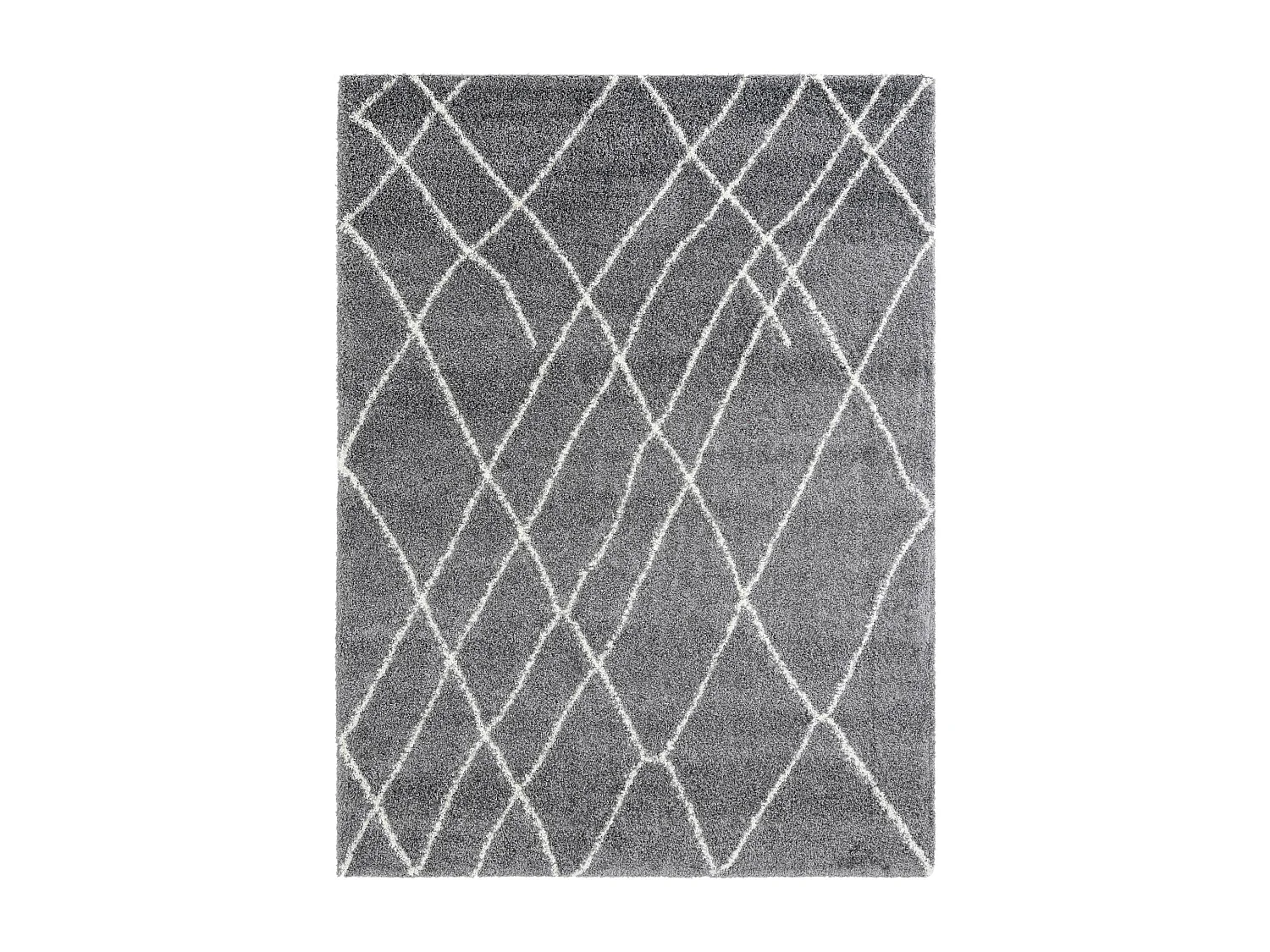 Tapis shaggy 275x365 gris pierre Lachen Fence