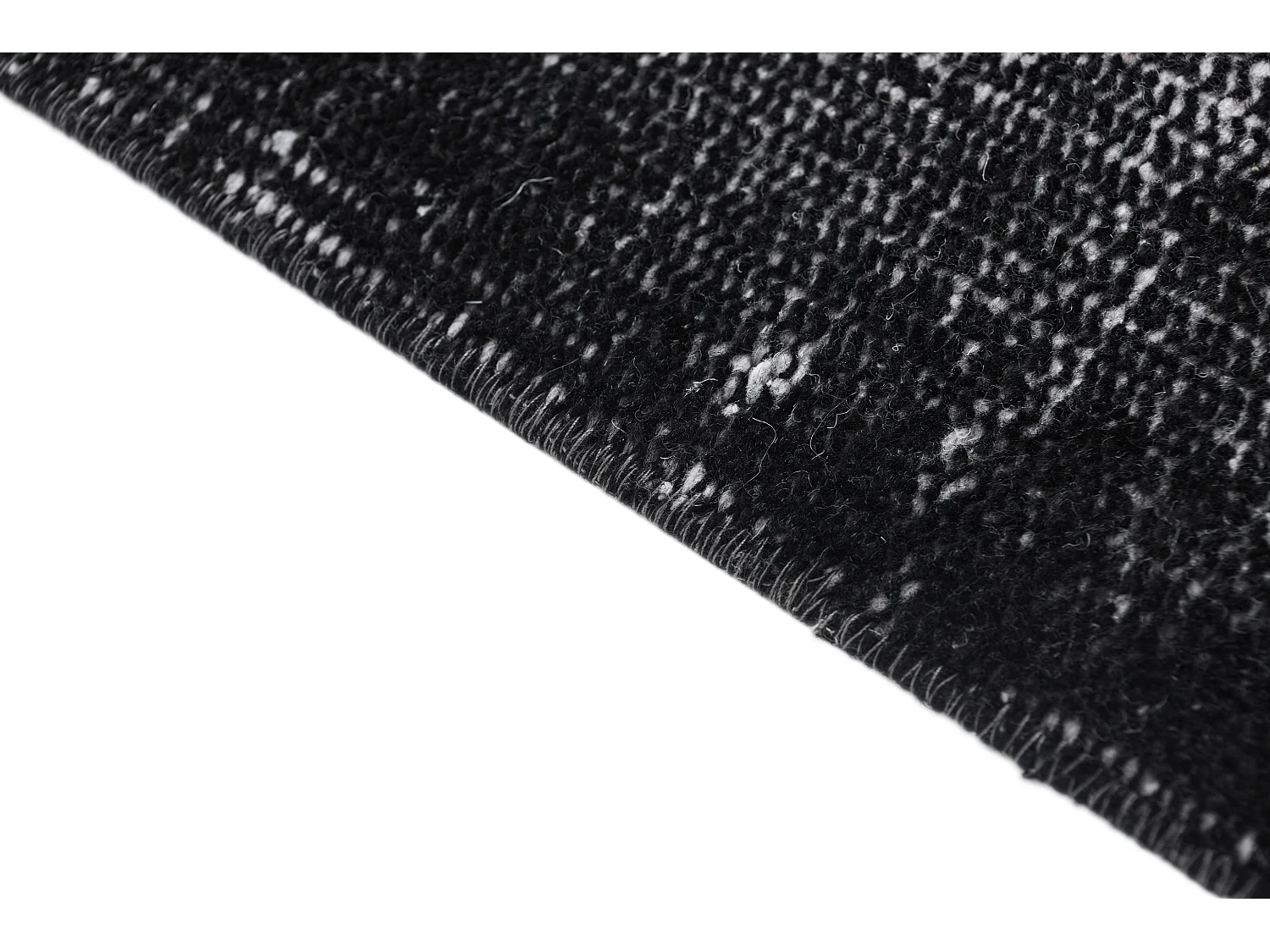 Wollteppich 193x305 Schwarz Ultra Vintage