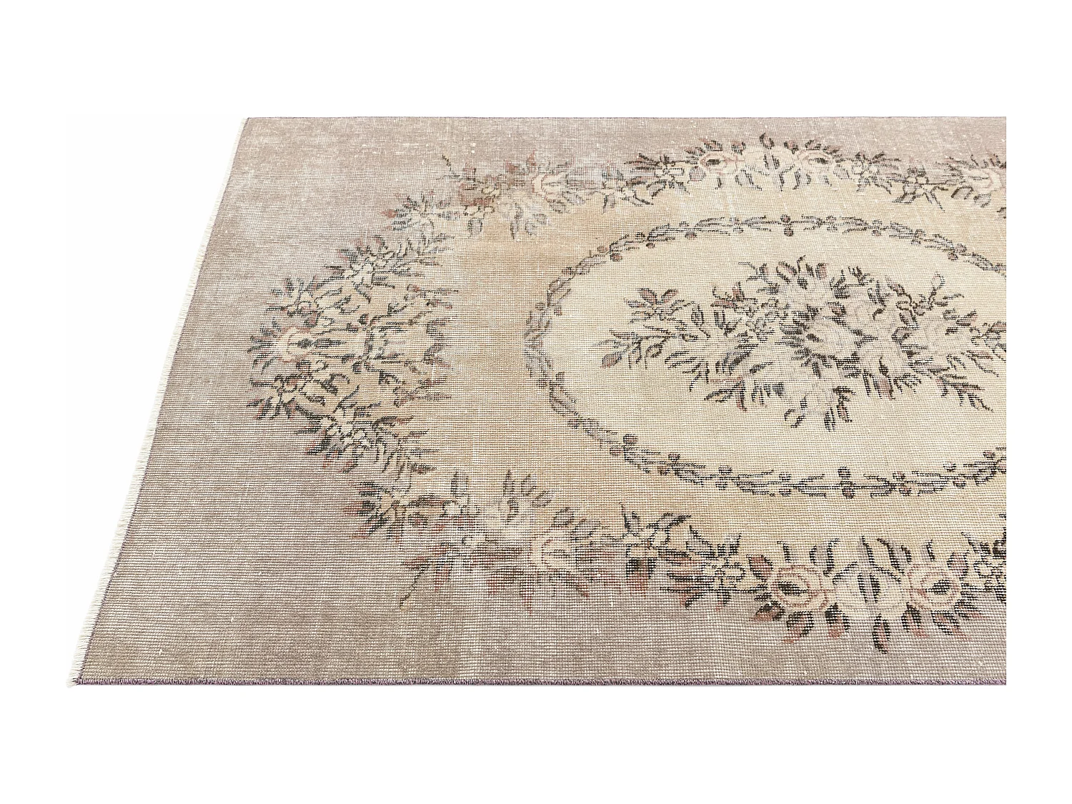 Tapis de laine 114x198 brun Ultra Vintage