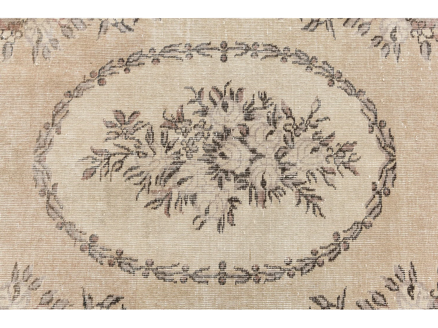Tapis de laine 114x198 brun Ultra Vintage