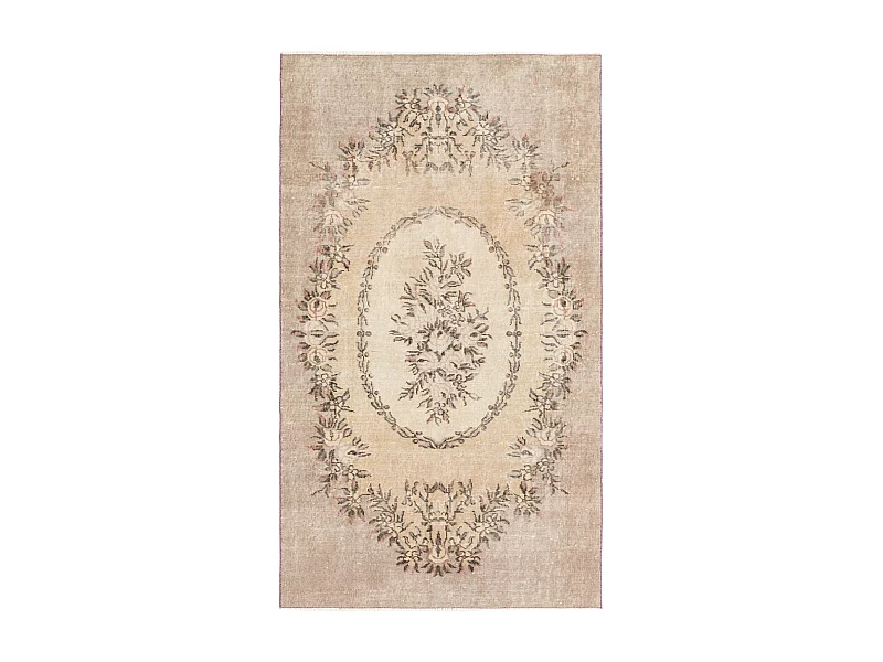 Tapis de laine 114x198 brun Ultra Vintage