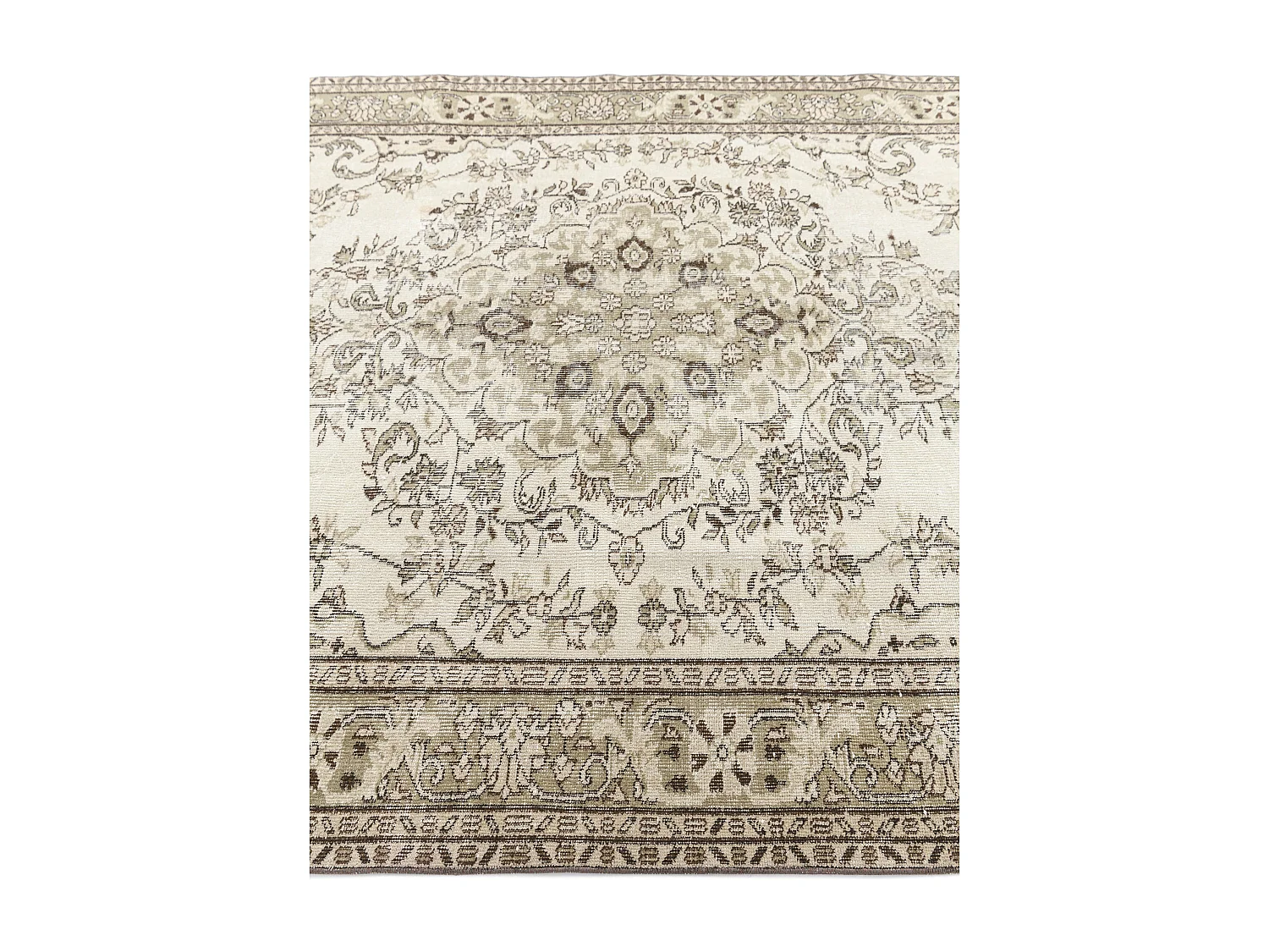 Tapis de laine 185x297 beige Ultra Vintage