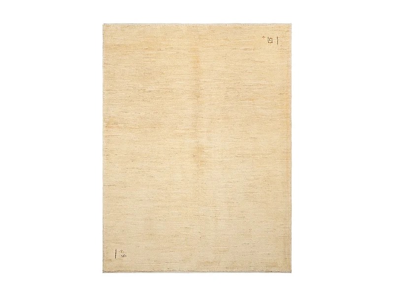 Tappeto in lana 151x198 beige Gabbeh Shouli