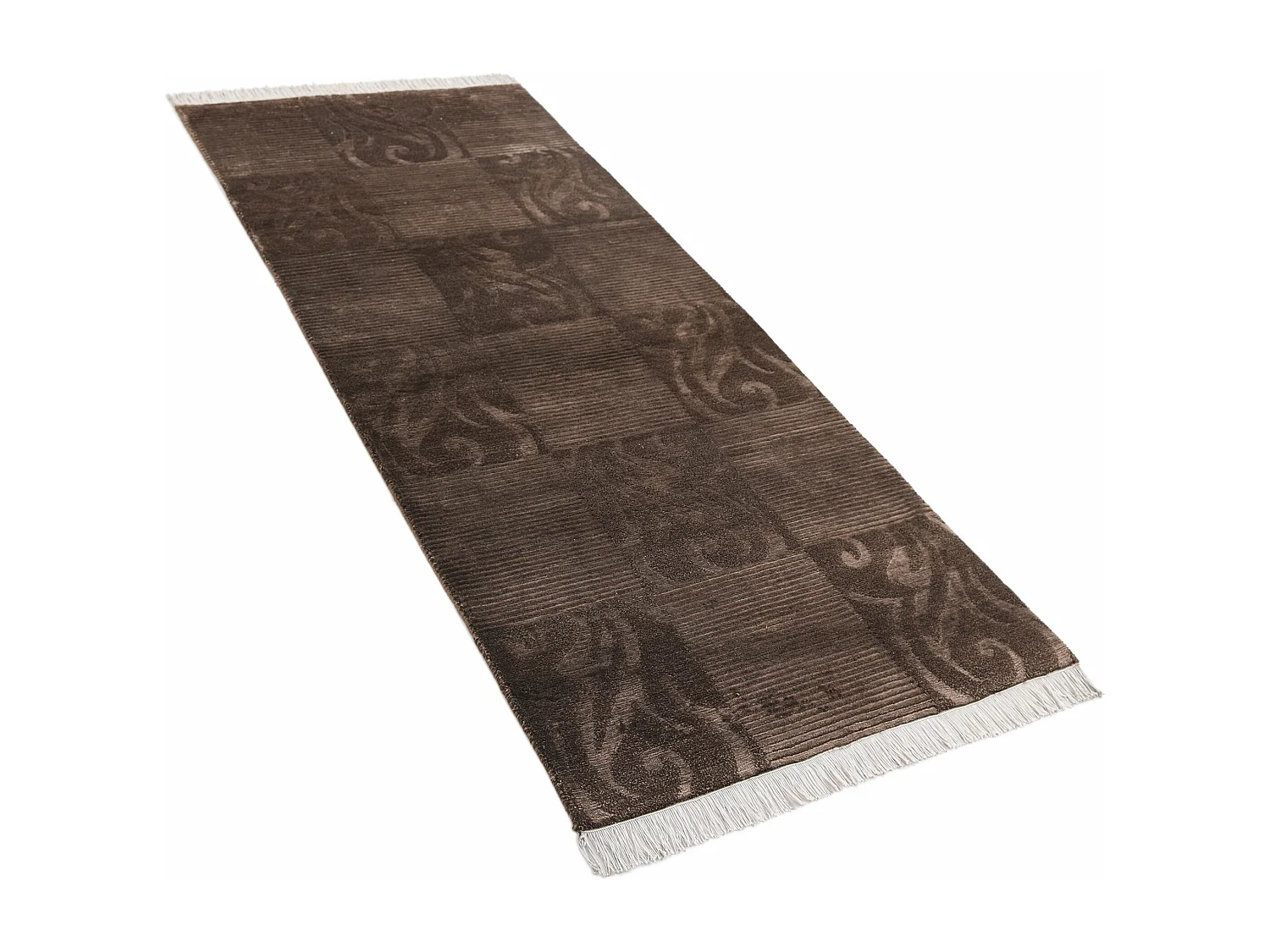 Loper-Woltapijt 198x79 Bruin Darya