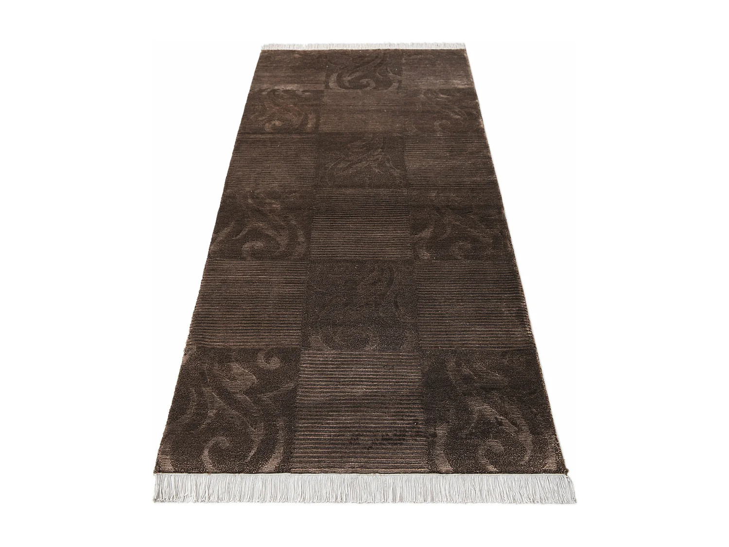 Loper-Woltapijt 198x79 Bruin Darya