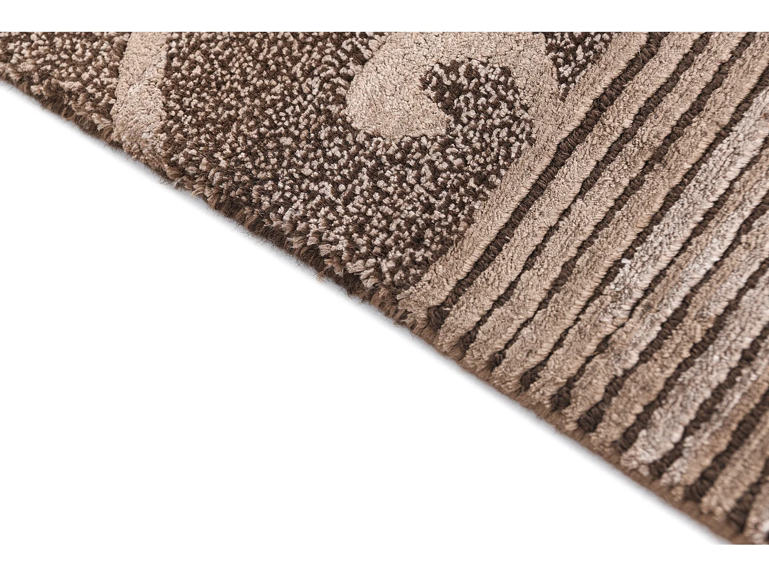 Loper-Woltapijt 198x79 Bruin Darya