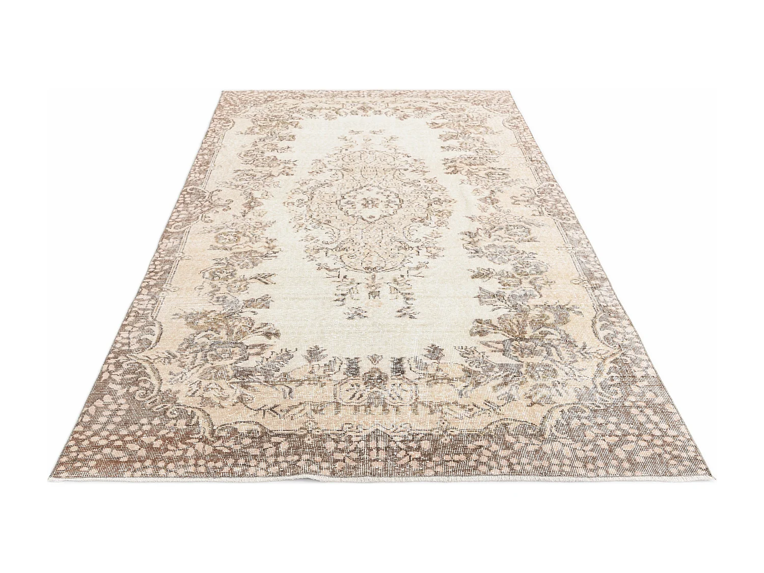 Tapis de laine 165x277 beige Ultra Vintage