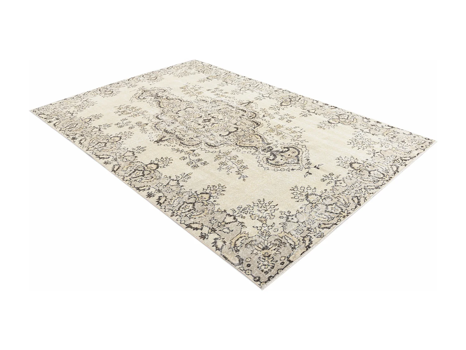 Tapis de laine 165x269 beige Ultra Vintage