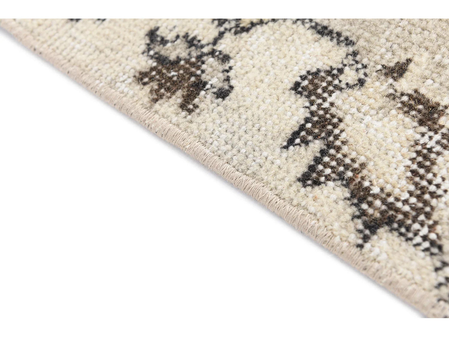 Tapis de laine 165x269 beige Ultra Vintage