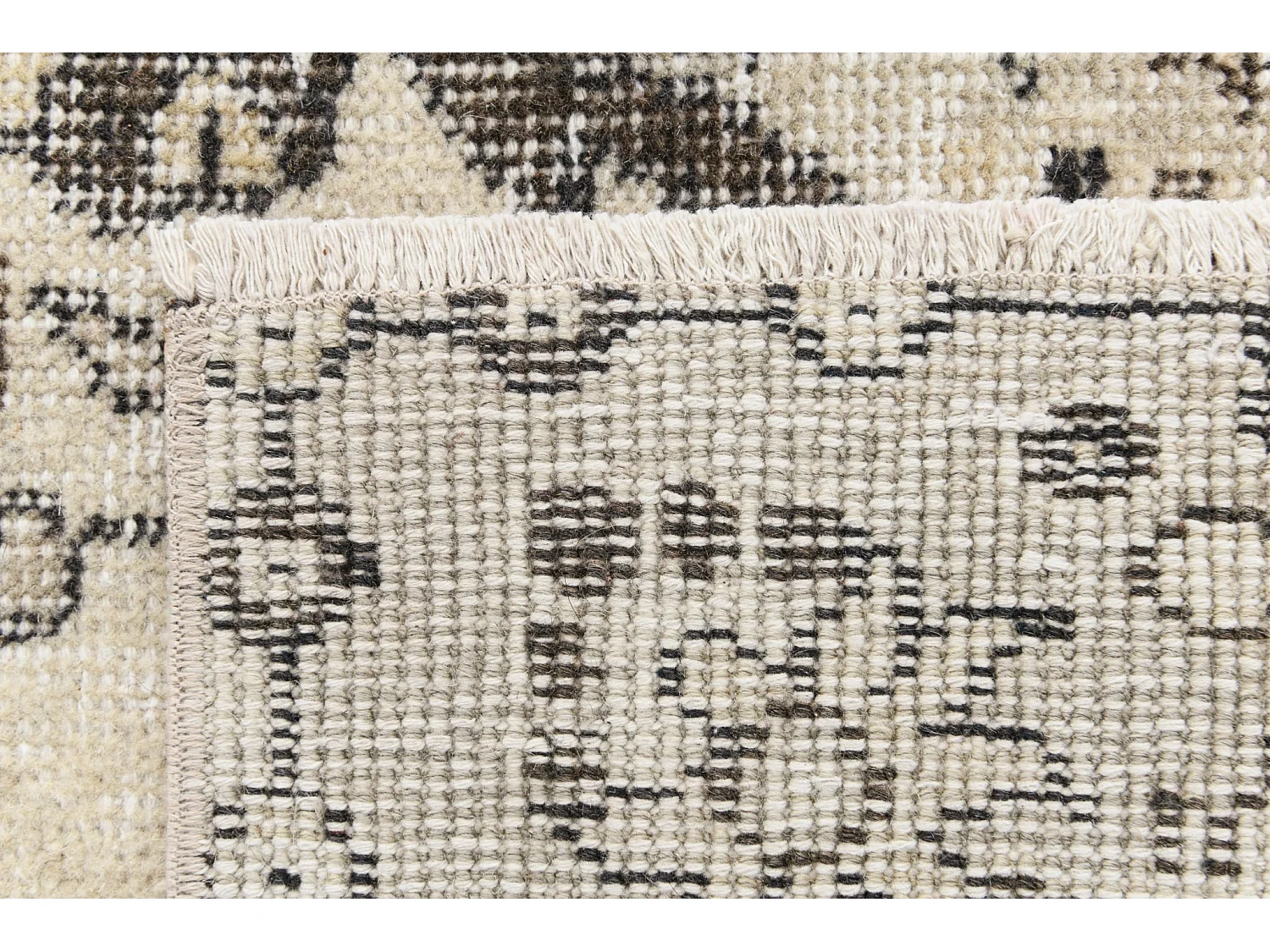 Tapis de laine 165x269 beige Ultra Vintage