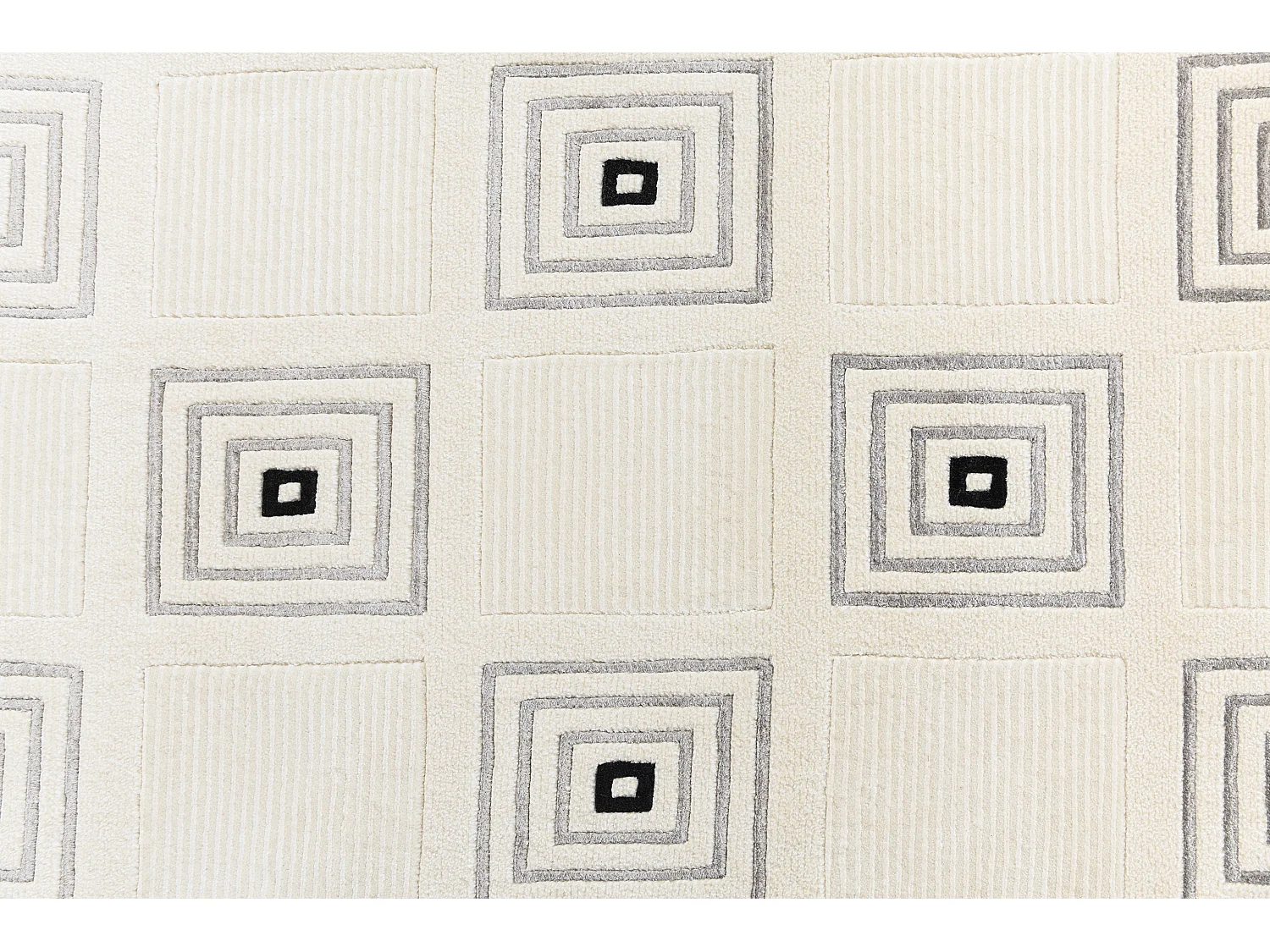 Tapis de couloir en laine 79x401 beige Darya