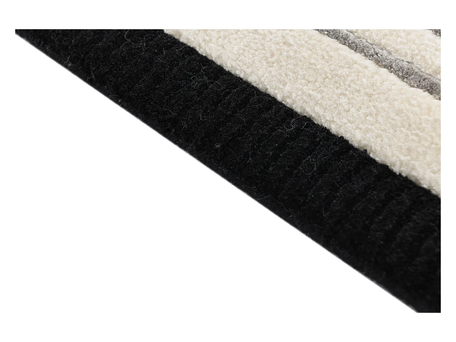 Tapis de couloir en laine 79x401 beige Darya