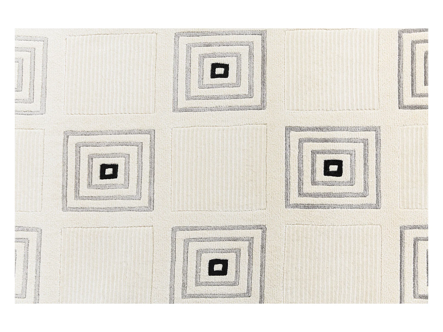 Tapis de couloir en laine 79x401 beige Darya