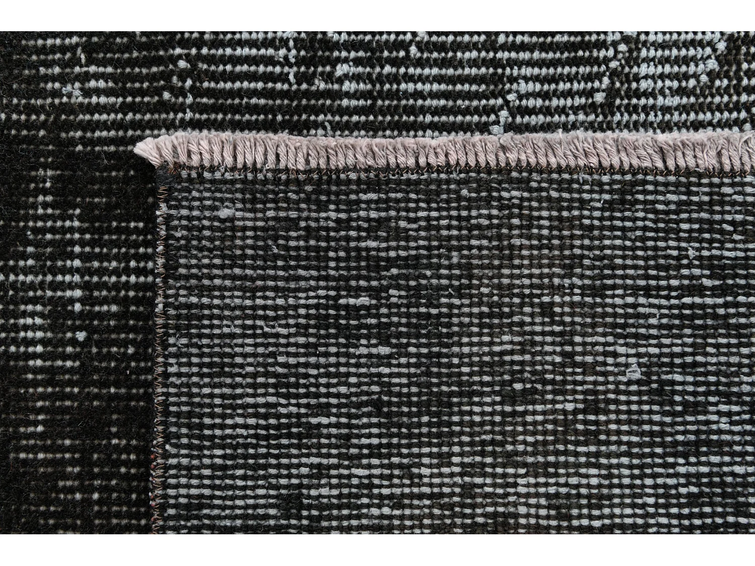 Tapis de laine 170x284 noir Ultra Vintage