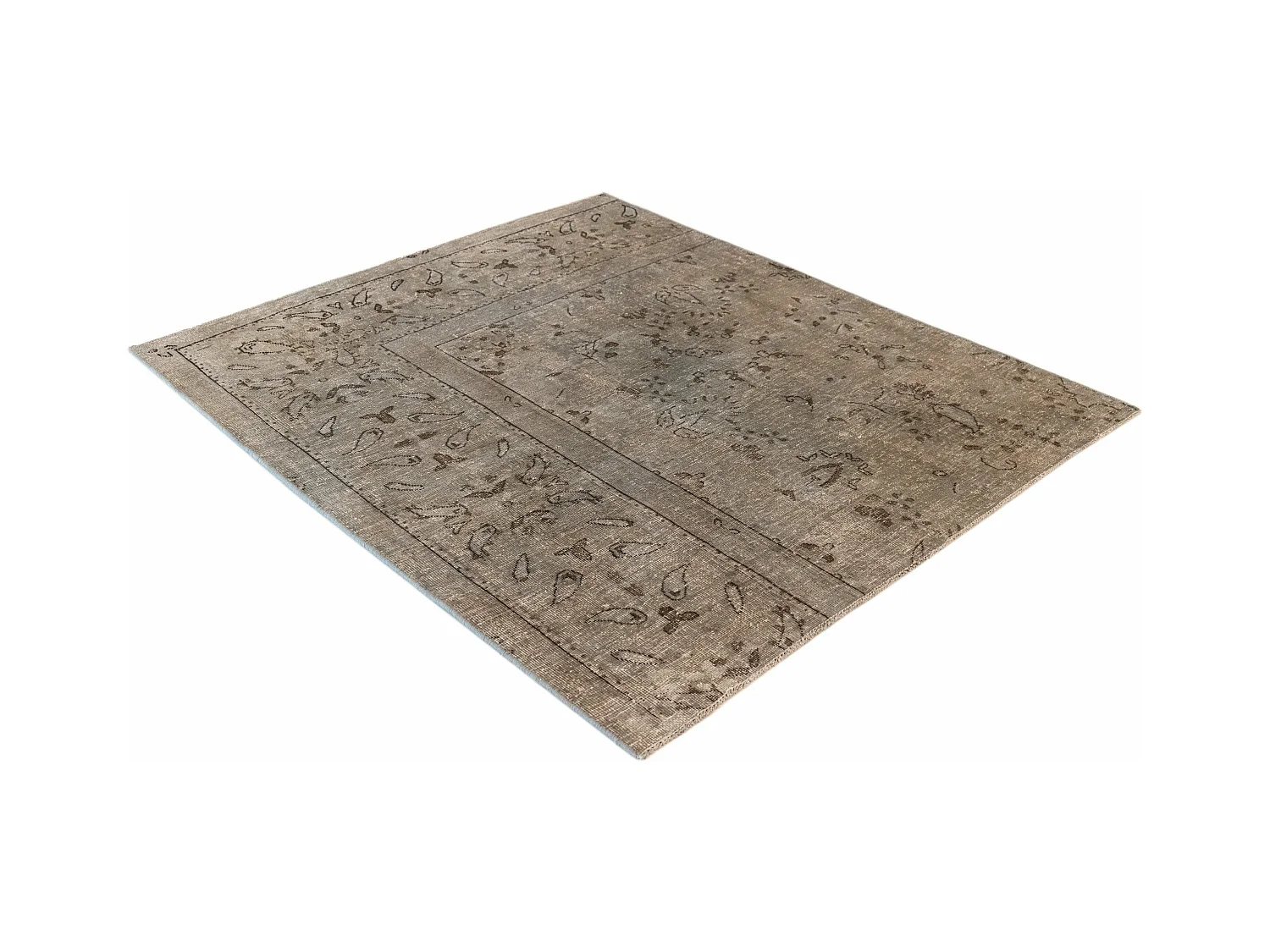 Tappeto in lana 127x146 beige Vintage Royal