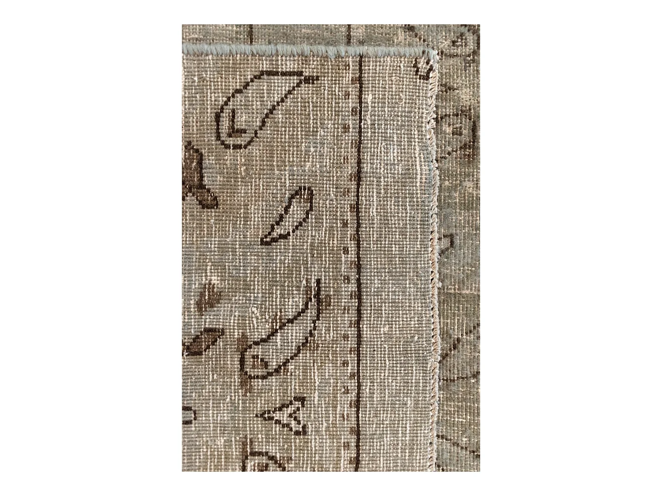 Tappeto in lana 127x146 beige Vintage Royal