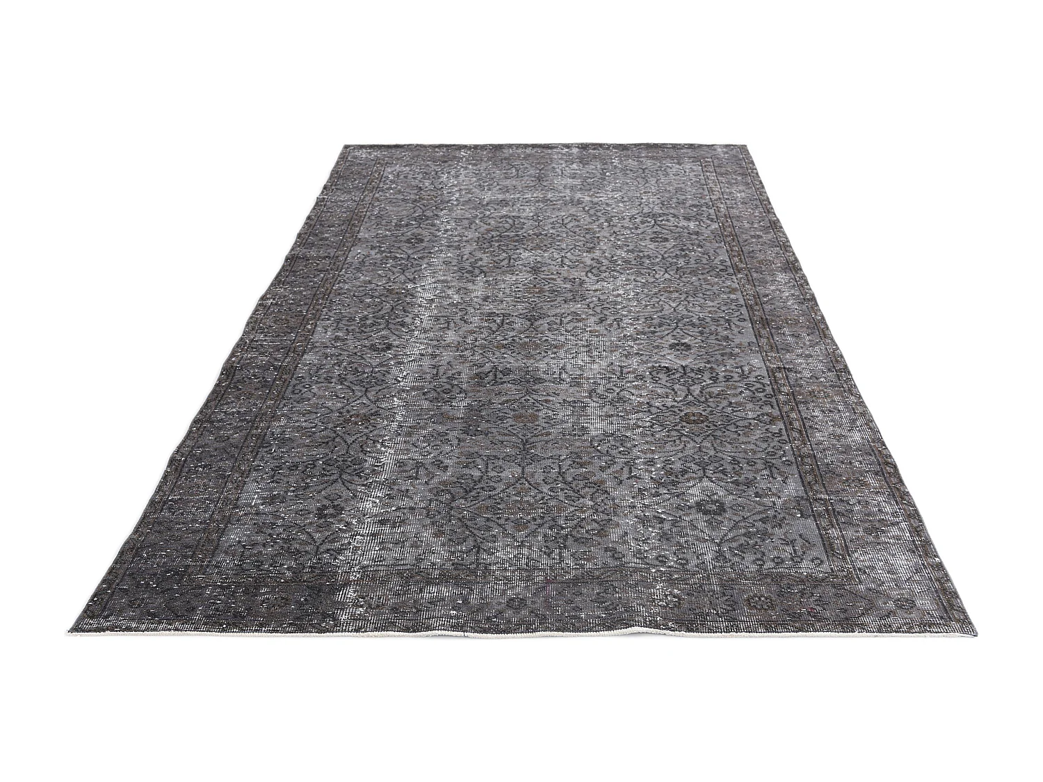 Tappeto in lana 168x277 grigio Ultra Vintage