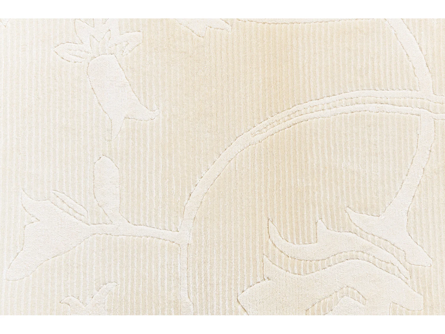 Tapis de couloir en laine 84x305 beige Darya