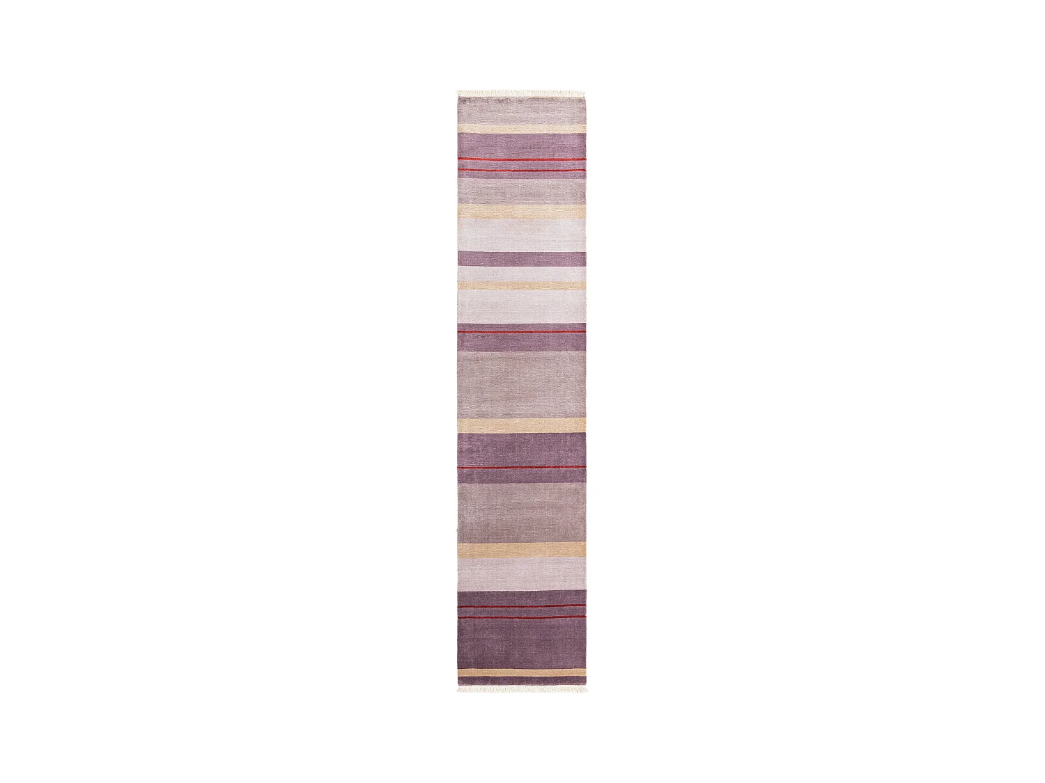 Tapis de couloir en laine 79x399 Violet Darya