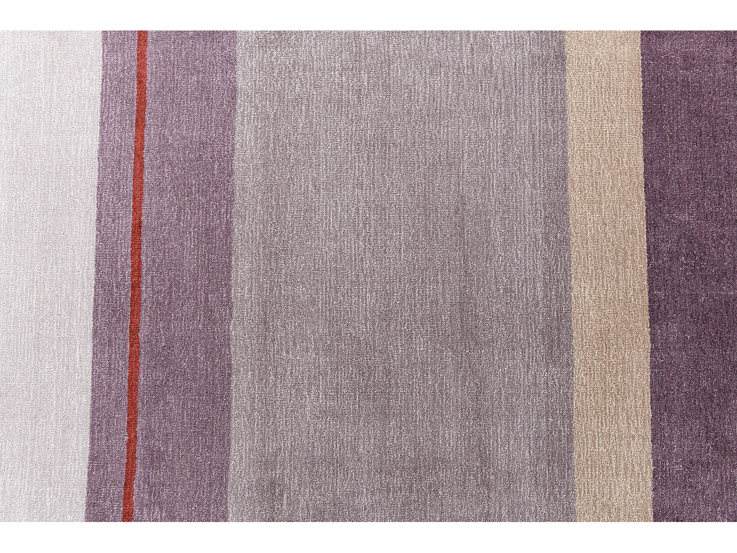 Tapis de couloir en laine 79x399 Violet Darya