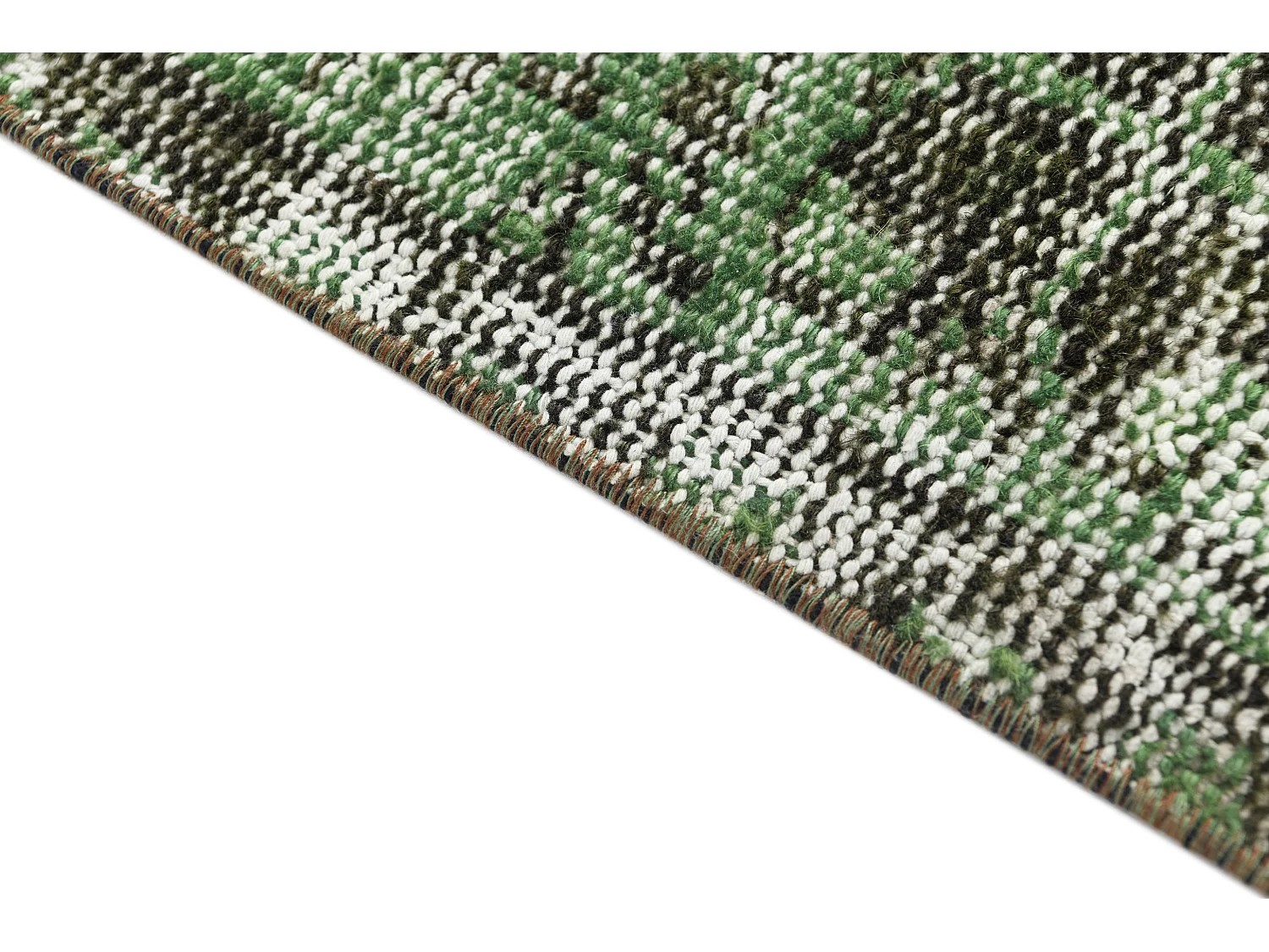 Tappeto in lana 165x277 verde Ultra Vintage