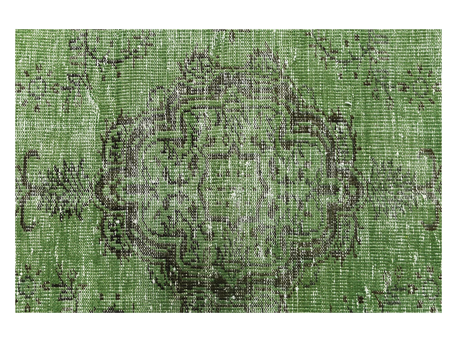 Wollteppich 165x277 Grün Ultra Vintage