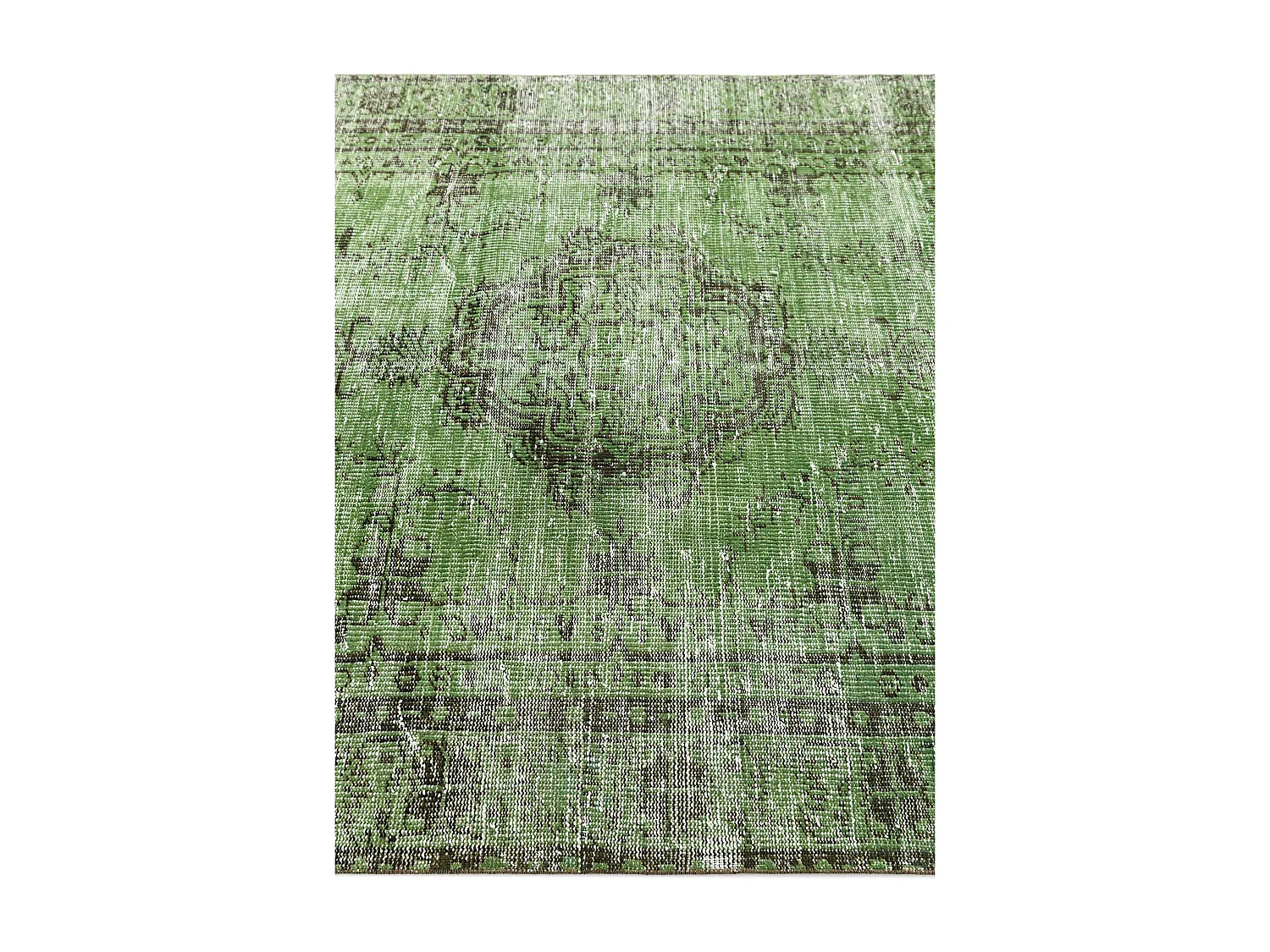 Tapis de laine 165x277 vert Ultra Vintage