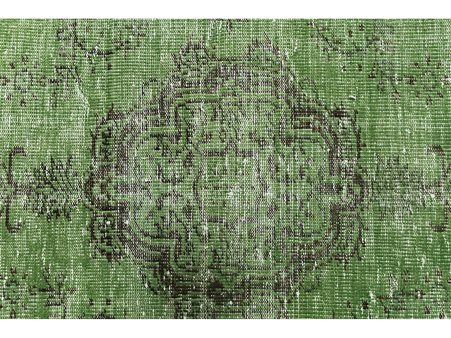 Tapis de laine 165x277 vert Ultra Vintage