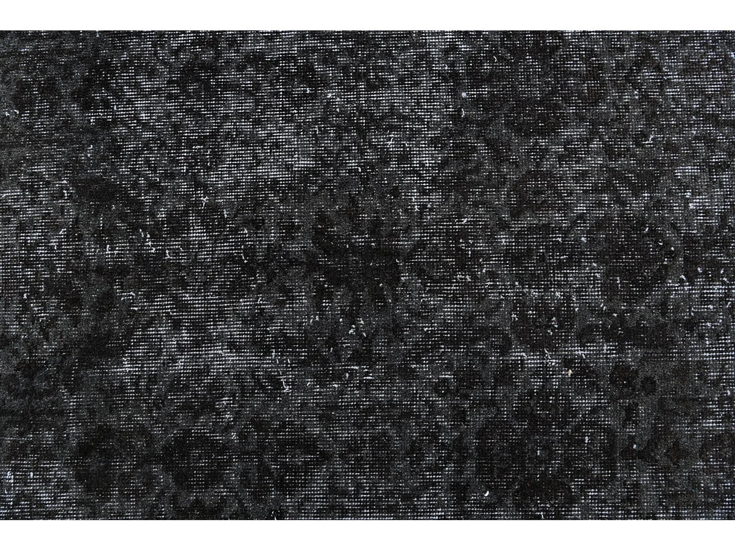 Tappeto in lana 124x282 nero Ultra Vintage