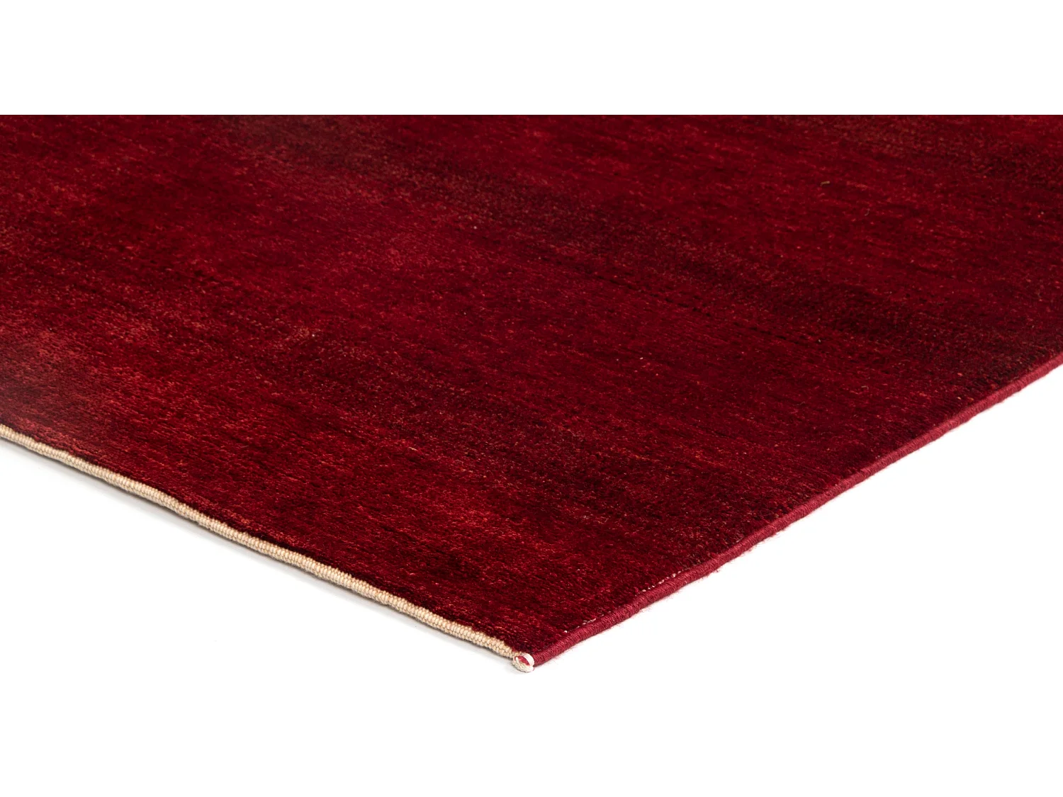 Tapis de laine 136x196 rouge Juma