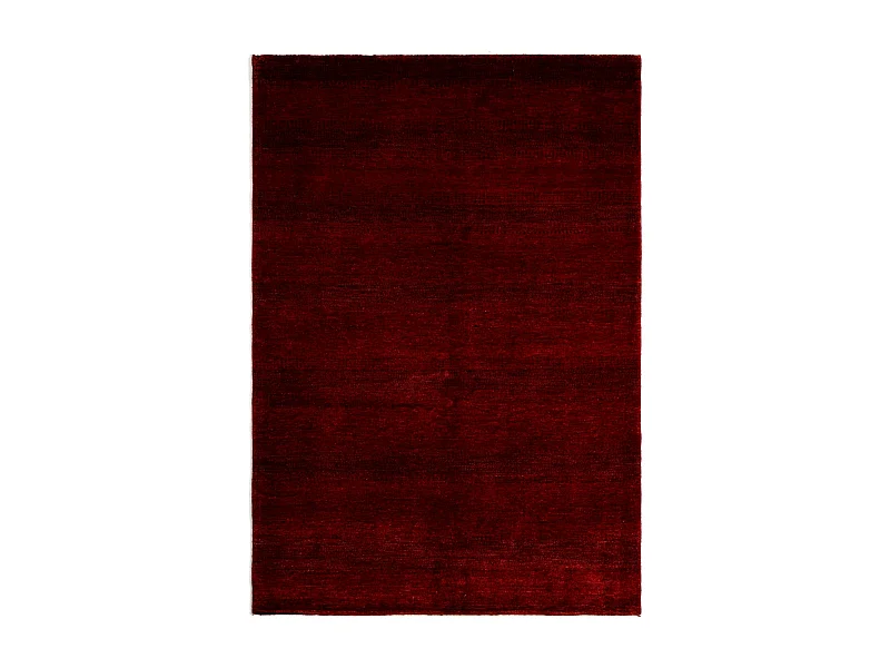 Tapis de laine 136x196 rouge Juma