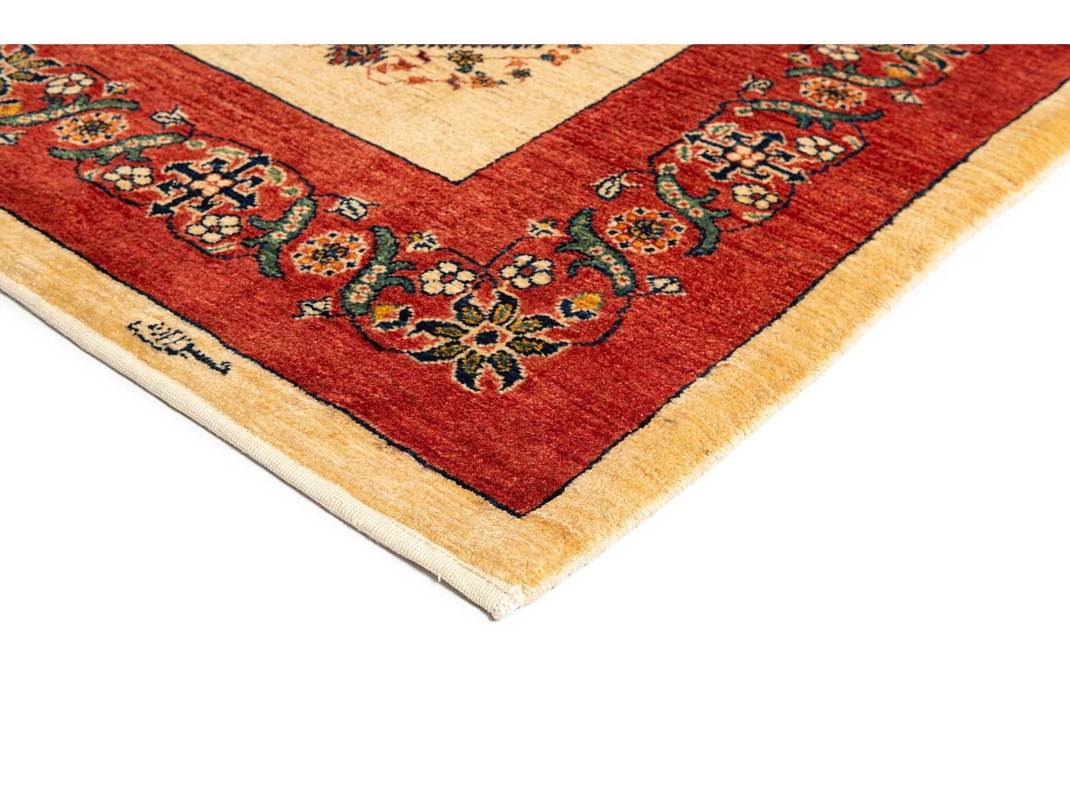 Wollteppich 167x225 Rot Kashkuli