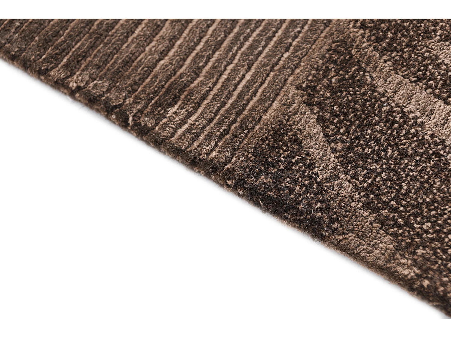 Tapis de laine 122x183 brun Darya