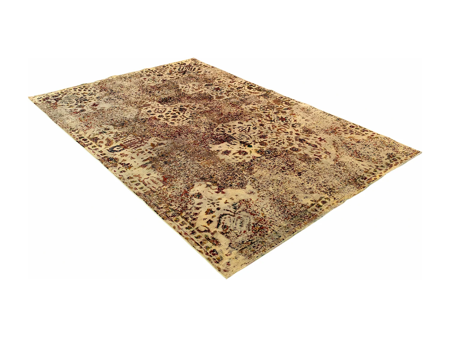 Wollteppich 177x272 Gelb Vintage Royal