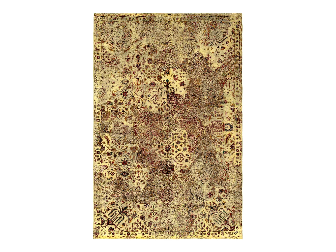 Wollteppich 177x272 Gelb Vintage Royal