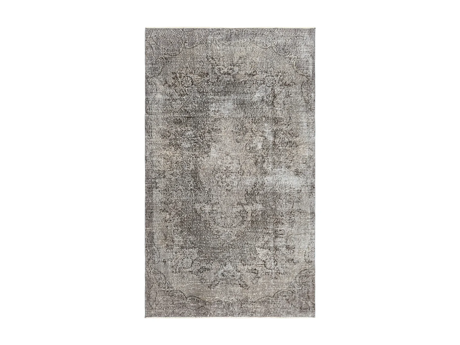 Tapis de laine 145x246 gris Ultra Vintage
