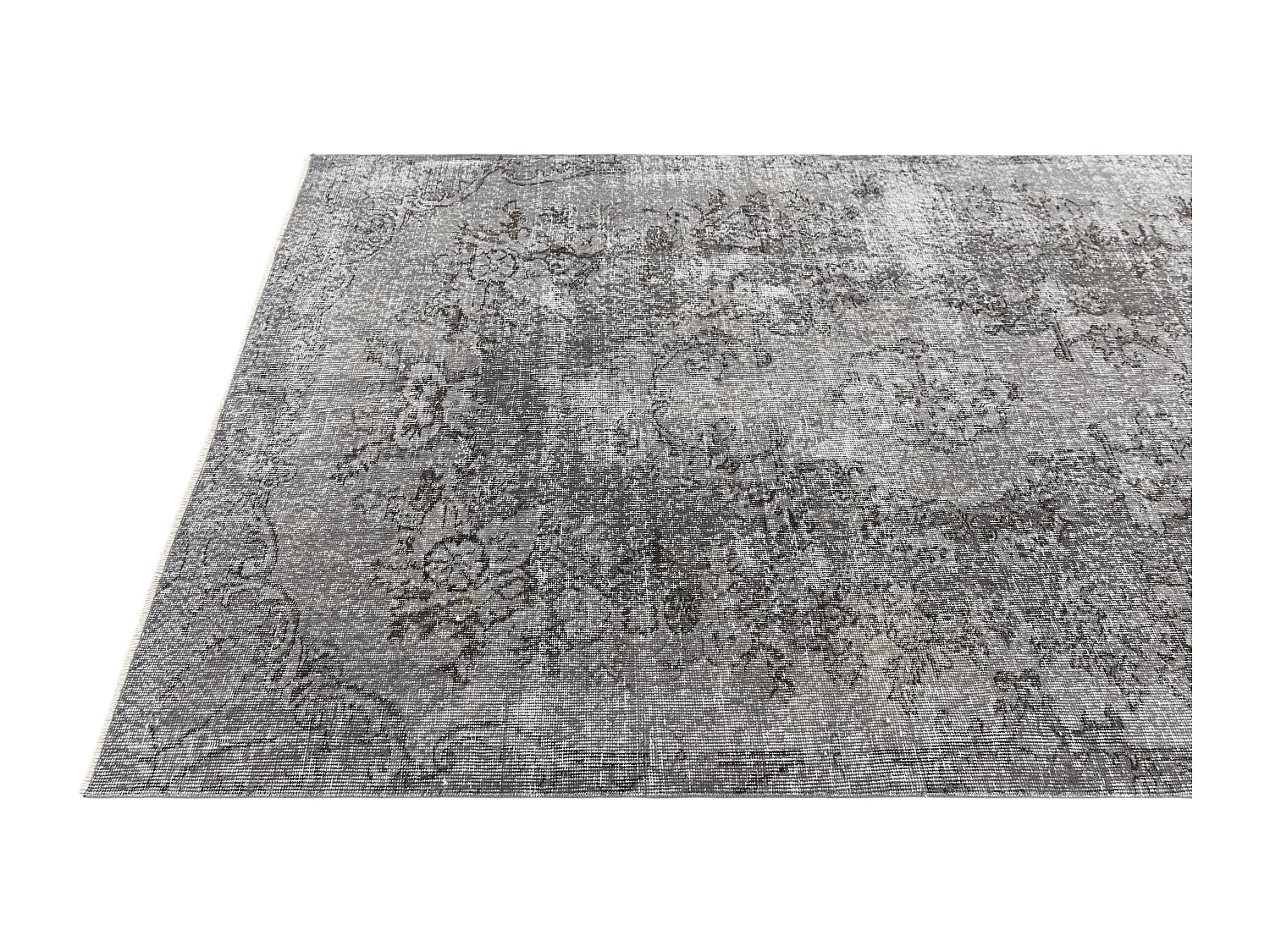 Tapis de laine 145x246 gris Ultra Vintage