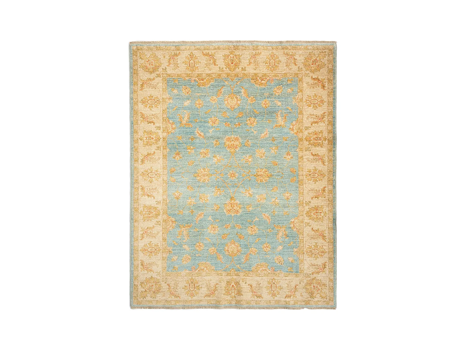 Tapis de laine 150x195 beige Kaizar