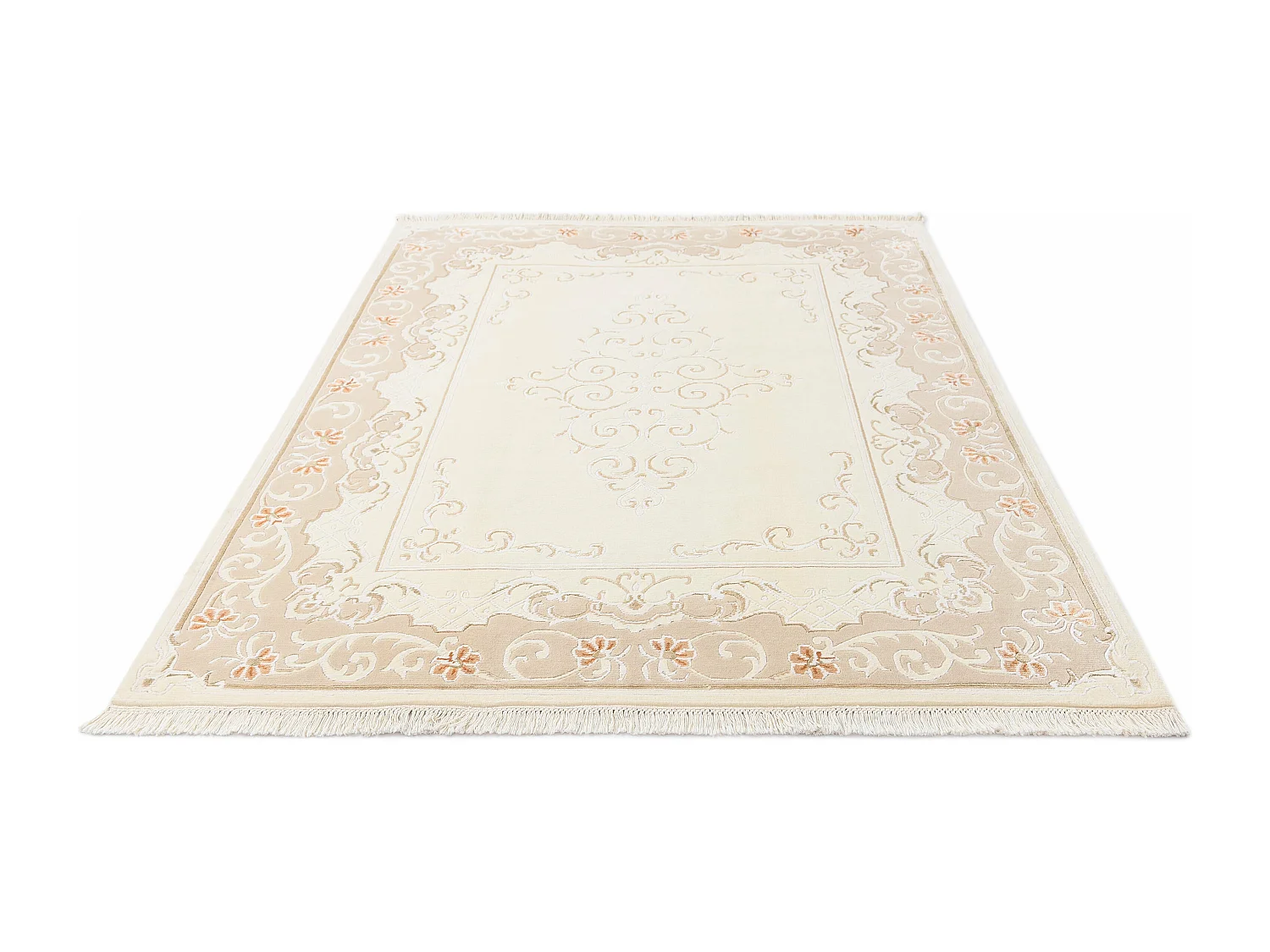 Tapis de laine 180x244 beige Darya