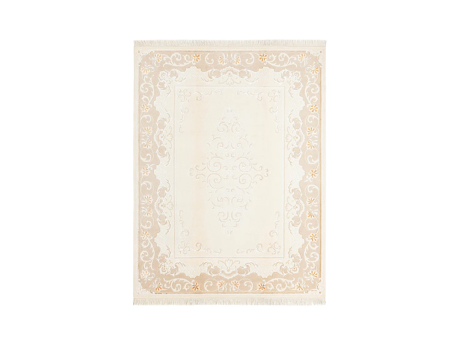 Tapis de laine 180x244 beige Darya