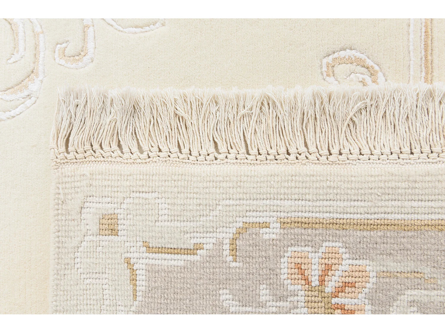 Tapis de laine 180x244 beige Darya