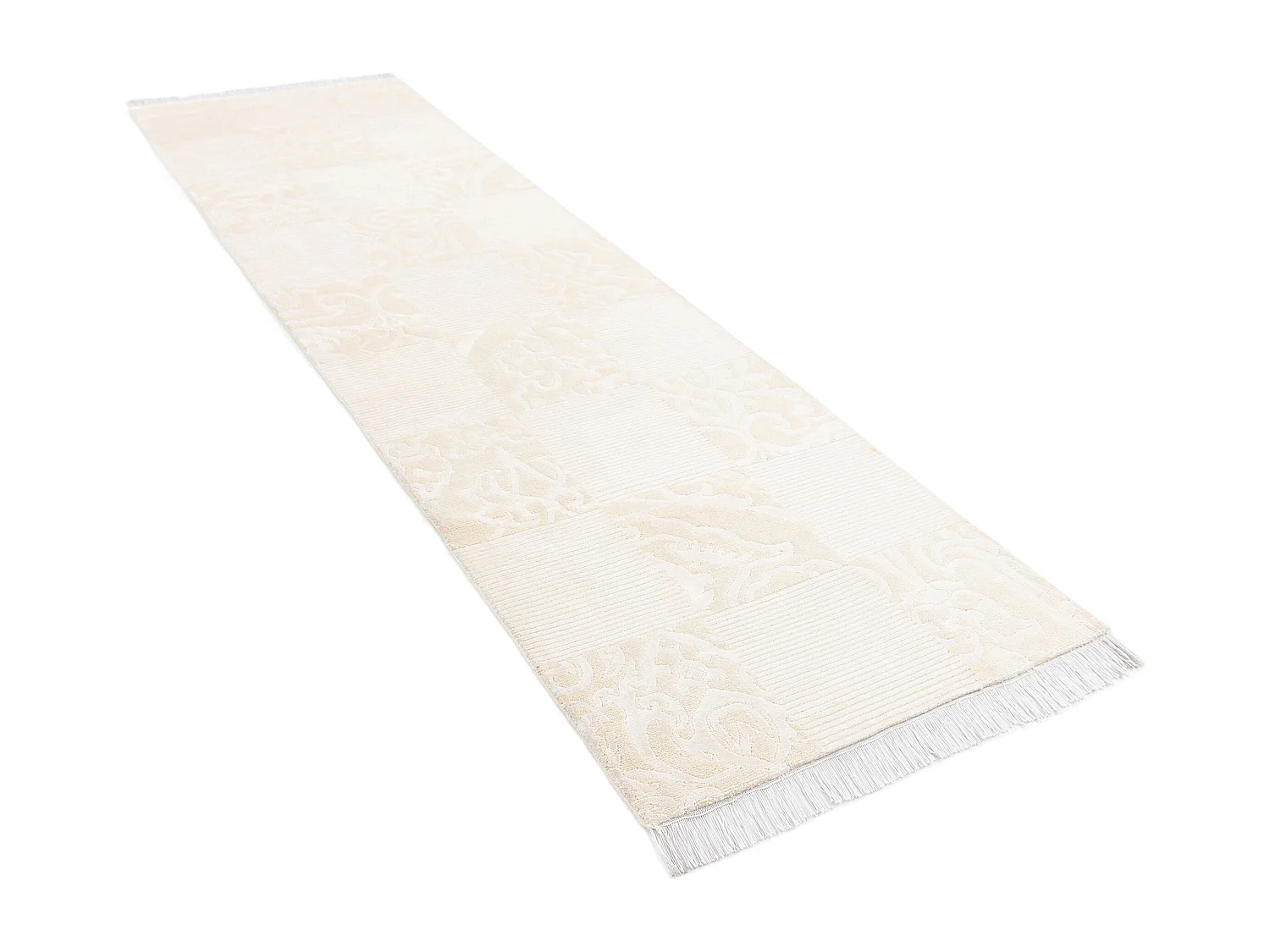 Tappeto per corridoio in lana 81x310 beige Darya