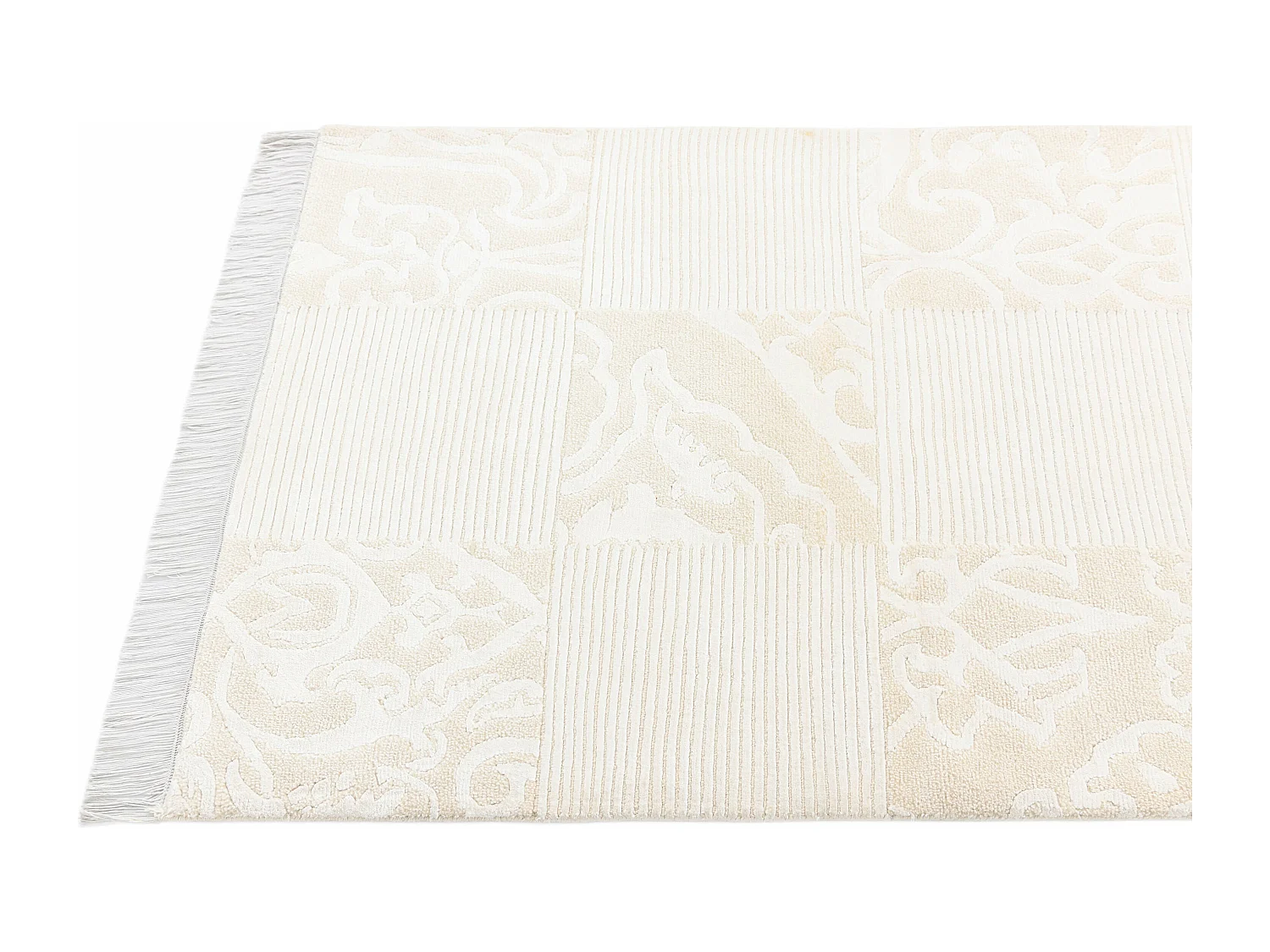 Tappeto per corridoio in lana 81x310 beige Darya