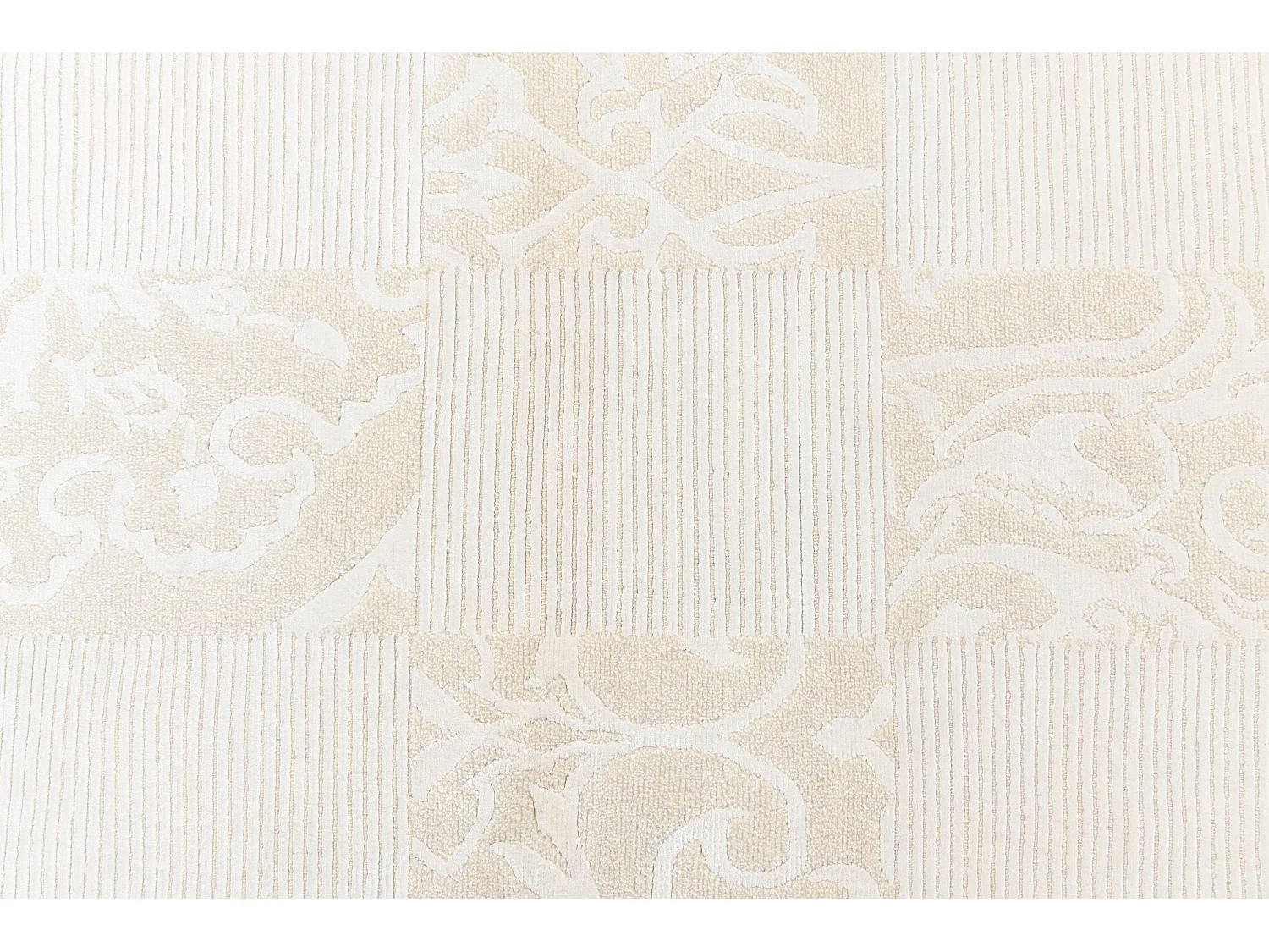 Tapis de couloir en laine 81x310 beige Darya