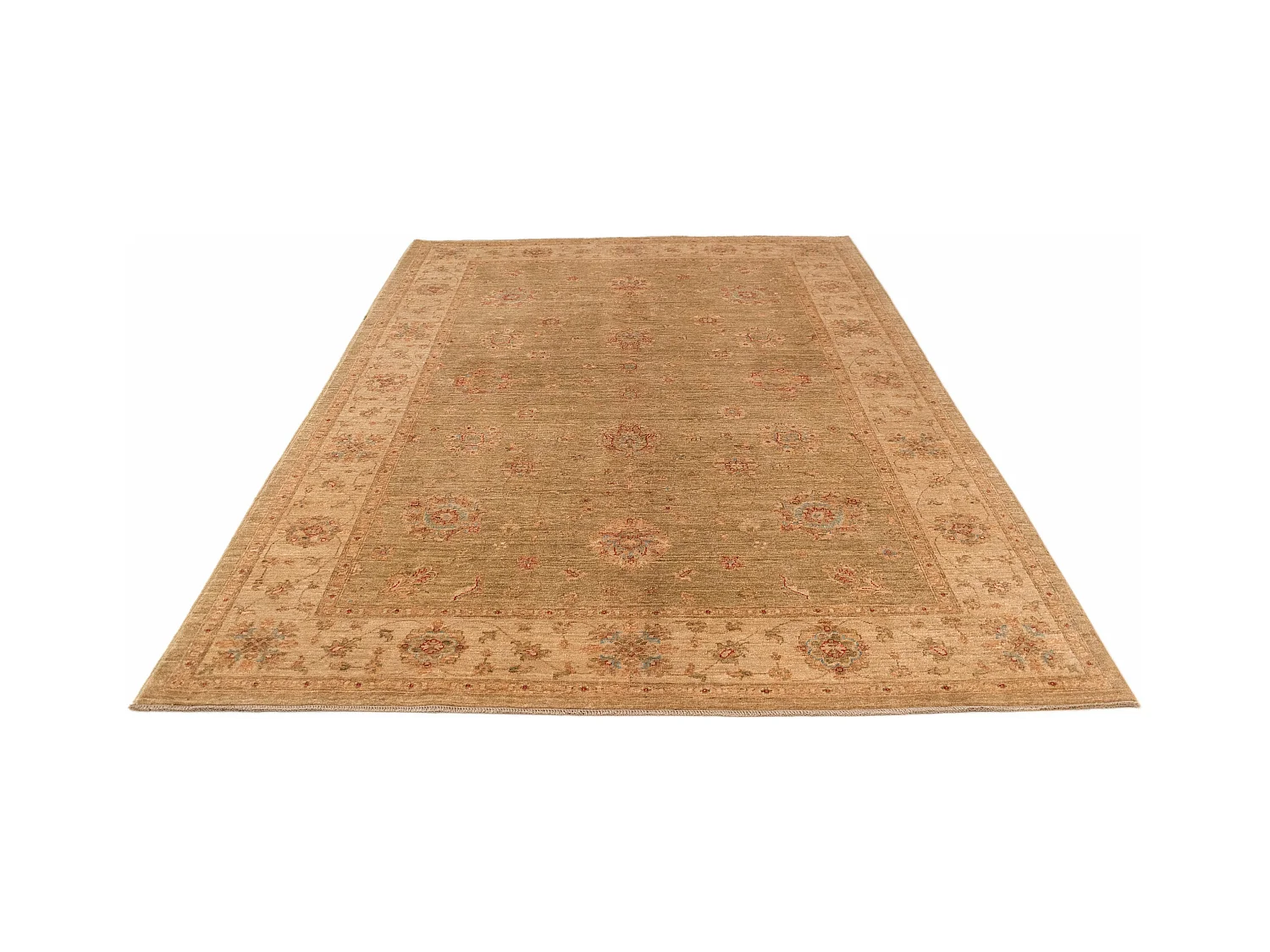 Tappeto in lana 204x298 beige Ziegler