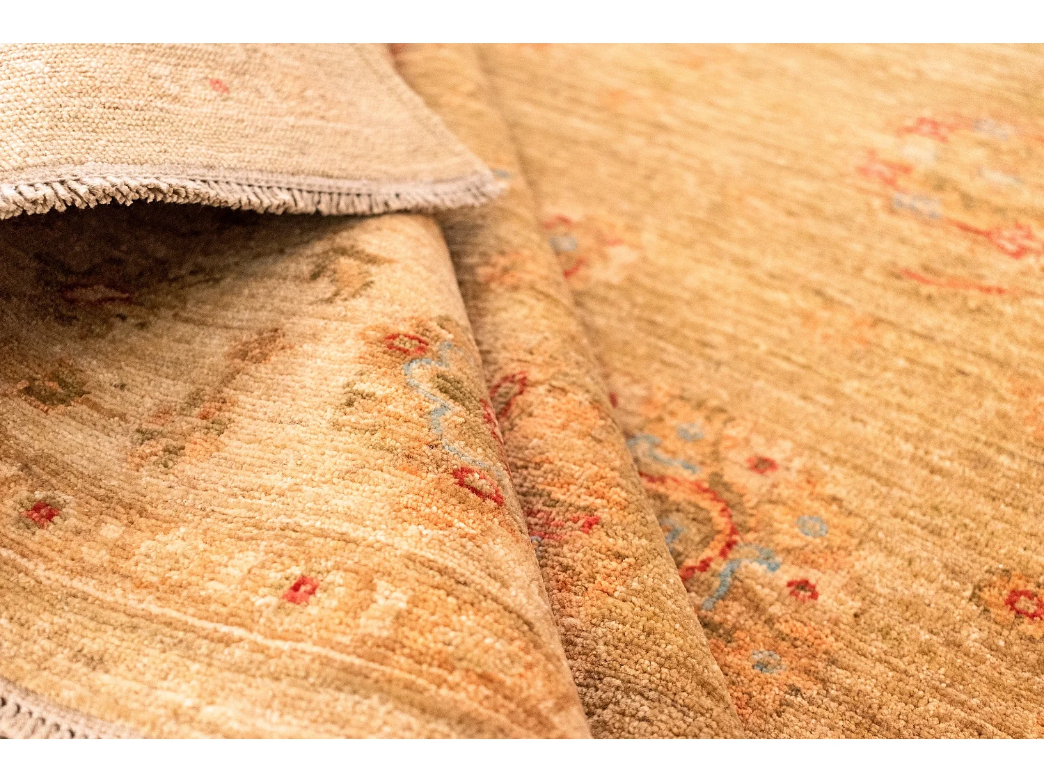 Tappeto in lana 204x298 beige Ziegler