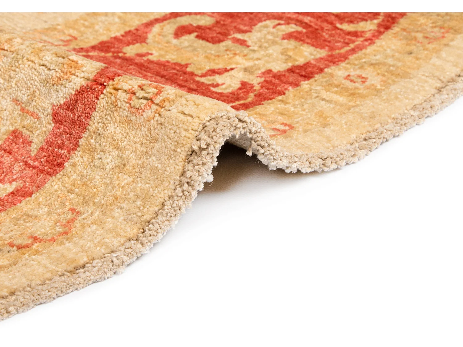 Wollteppich 198x200 Beige Kaizar